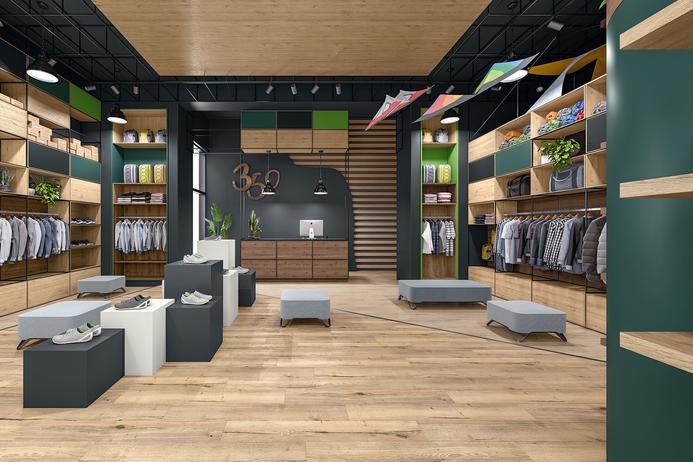 Planung von Ladenbau im Bereich Modegeschäft